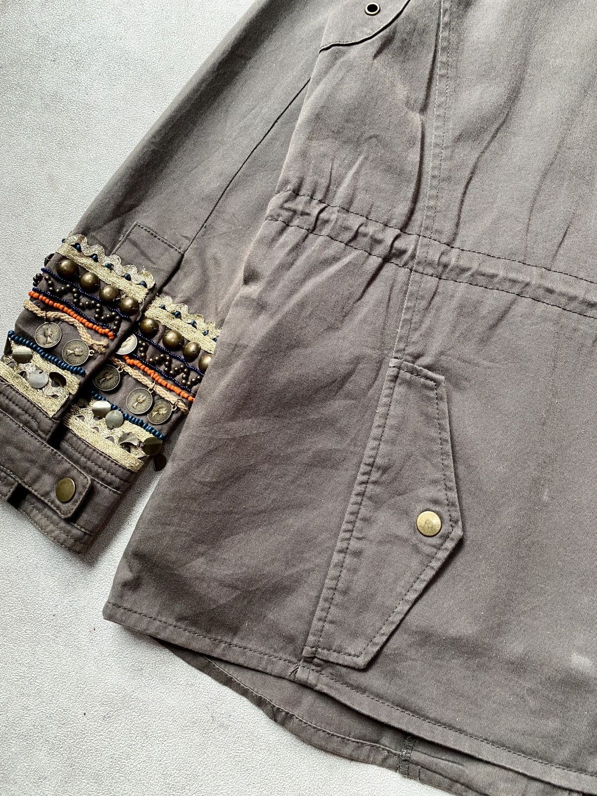 Japanese Brand JS New York Military Jacket Multipocket W/ Handcraft Accent Size US M / EU 48-50 / 2 - 14 Thumbnail