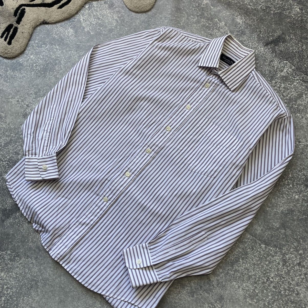 Christian Dior Monsieur Luxury Cristian Dior Monsieur Designer Rare button up shirt Size US M / EU 48-50 / 2 - 2 Thumbnail