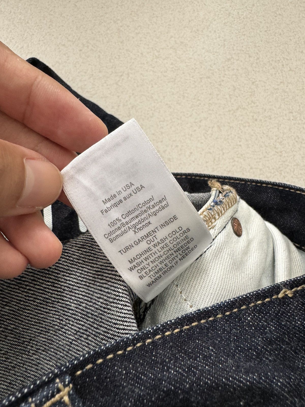 RRL Ralph Lauren Double RL Selvedge Denim Size US 32 / EU 48 - 6 Thumbnail