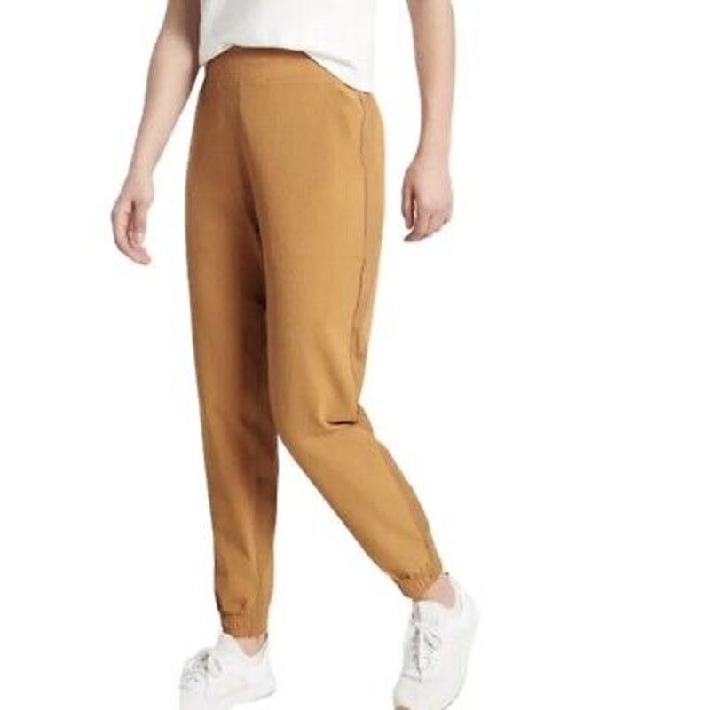 Athleta Athleta Women's Size 16 Textured Brooklyn Tapered Joggers Size 38" / US 16 / IT 52 - 1 Thumbnail