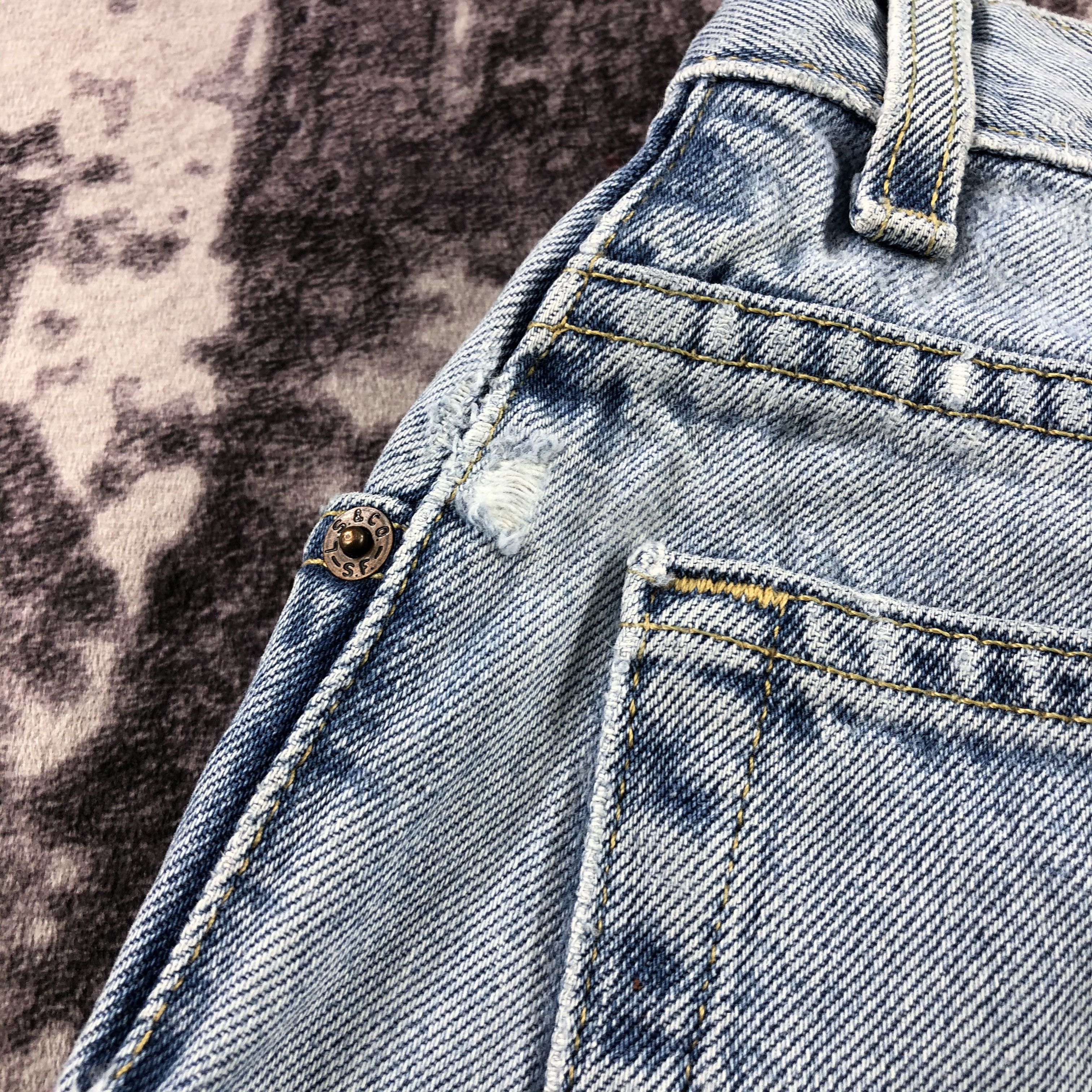 Levi's × Vintage Vintage 90s Light Wash Levis 550 Jeans-JM3003 Size US 28 / EU 44 - 7 Thumbnail