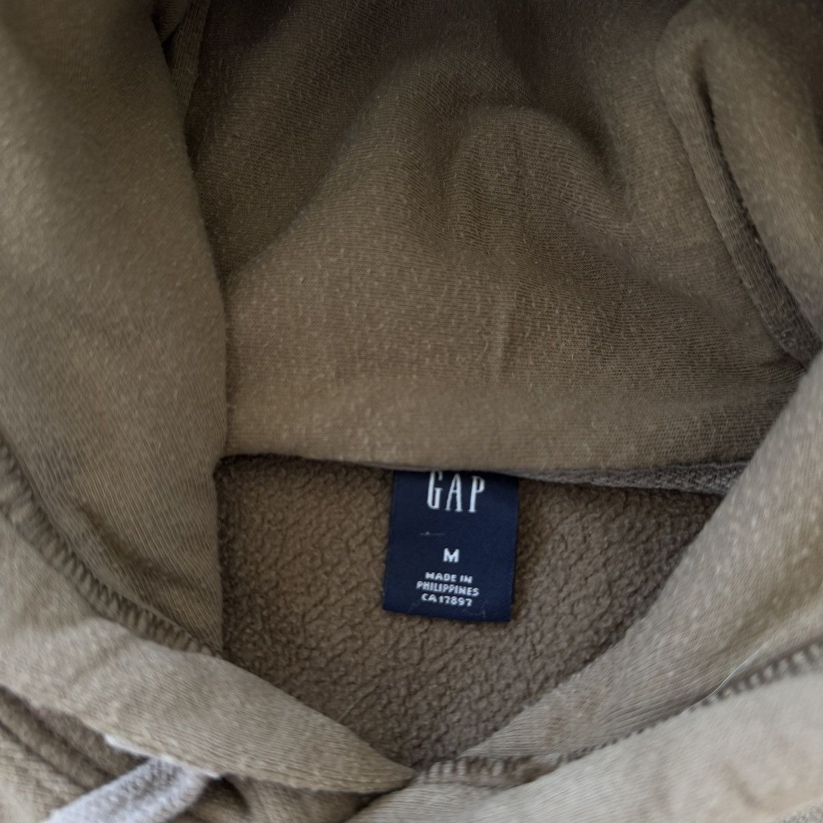 Gap × Vintage Vintage 90s Gap Arch Logo Boxy Fit Hoodie Size M Brown Size US M / EU 48-50 / 2 - 5 Thumbnail