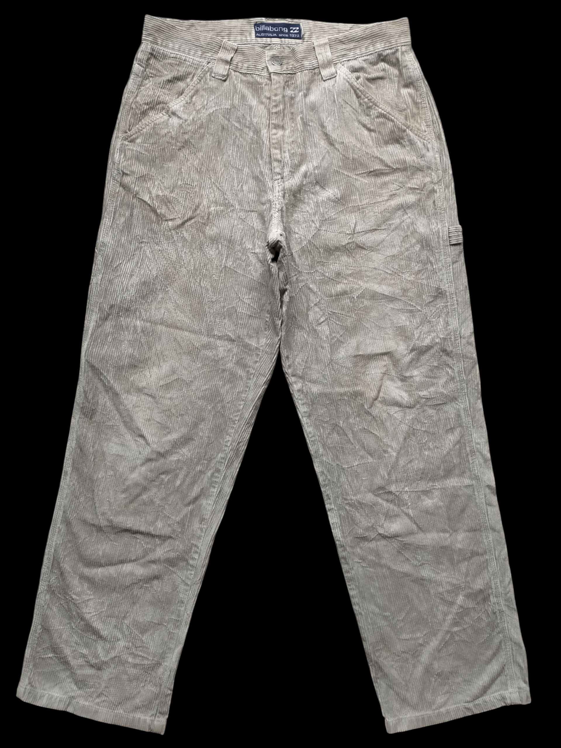 Billabong 90s Billabong Coudroy Carpenter Baggy Pants Size US 34 / EU 50 - 2 Thumbnail