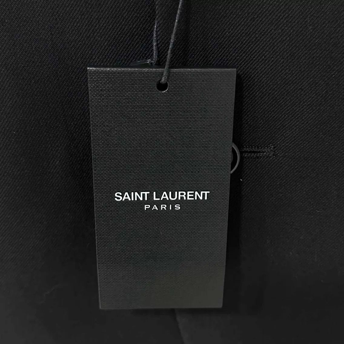 Saint Laurent Paris Saint Laurent Paris Black Twill Blazer 38 Size S / US 4 / IT 40 - 6 Thumbnail