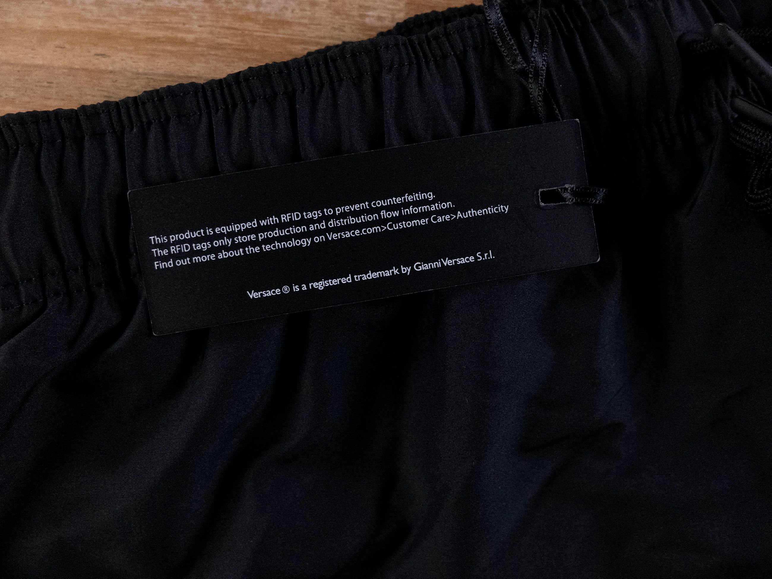Versace VERSACE black Medusa logo swim shorts 4 Medium trunks Size US 32 / EU 48 - 4 Thumbnail