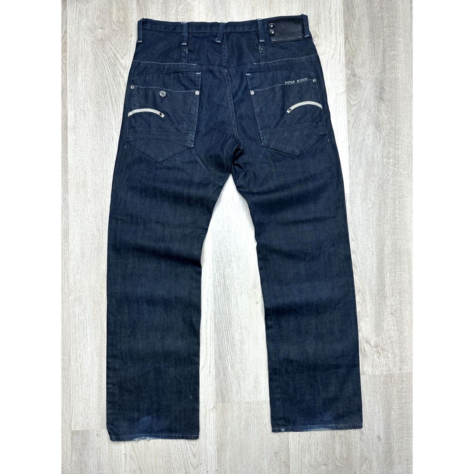 G-Star G Star Raw Blade Loose Mens Denim Jeans Shirt Size US 33 - 7 Thumbnail