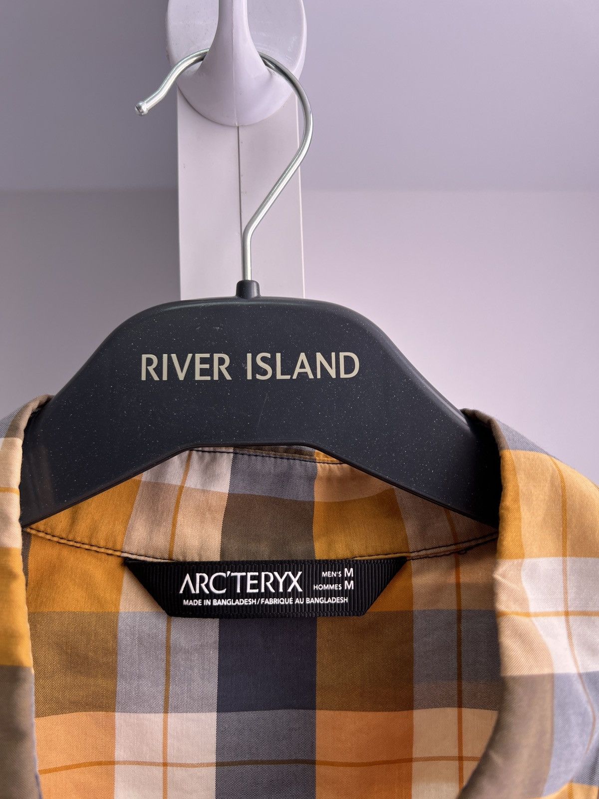 Arc'teryx × Vintage Arc’teryx Outdoor Life Drill Checkered Button Up Shirt Size US M / EU 48-50 / 2 - 7 Thumbnail
