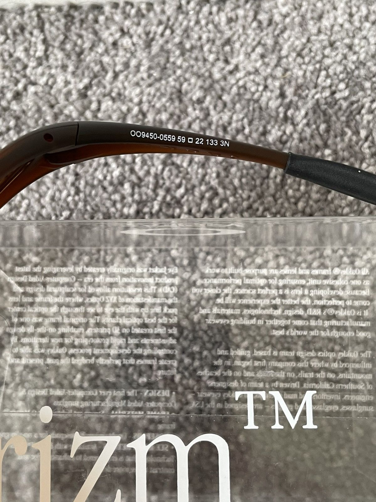 Oakley × Satisfy Oakley x Satisfy Eye Jacket Matte Rootbeer Size ONE SIZE - 6 Thumbnail