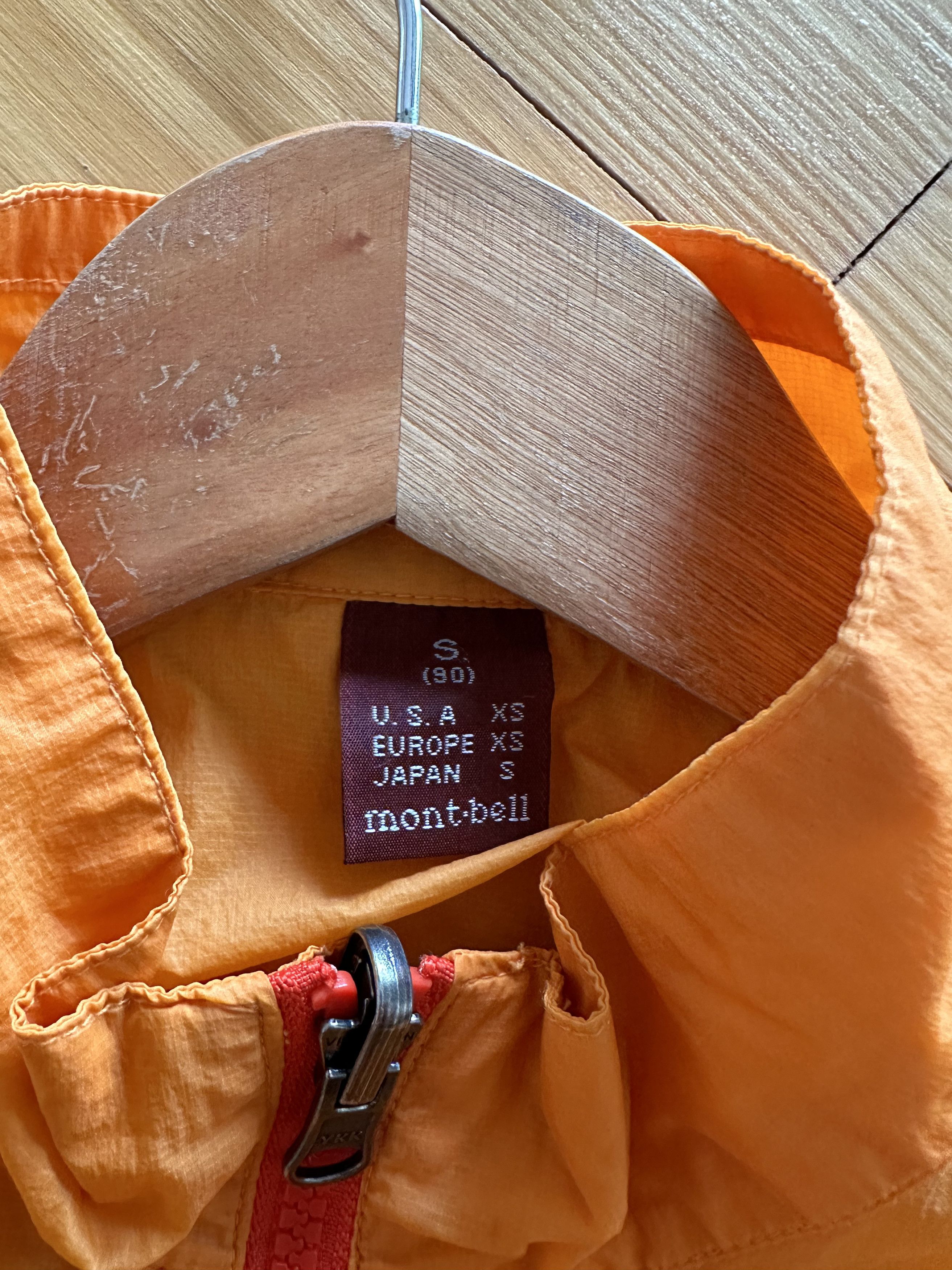 Montbell Montbell Orange Lightweight Vest XS Size US XS / EU 42 / 0 - 5 Thumbnail