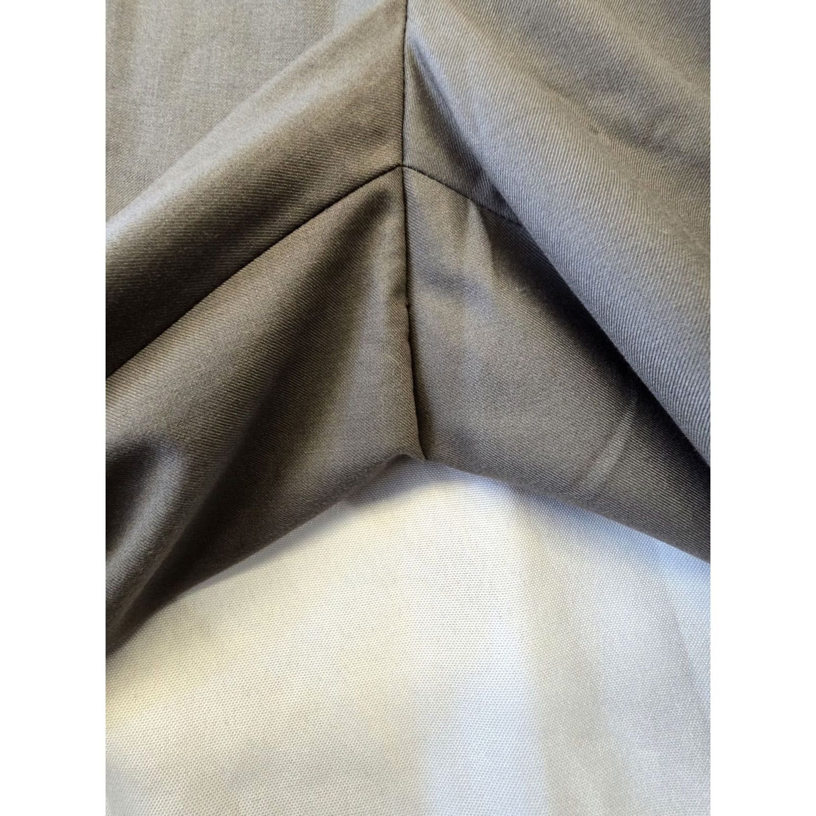 Pronto Uomo Pronto Uomo Dress Pants Mens 36x30 Gray Flat Front Classic Fit Polyester Rayon Pants Mens Regular 36 Gray Front Flat Classic Dress Pants Mens Size US 36 / EU 52 - 7 Thumbnail