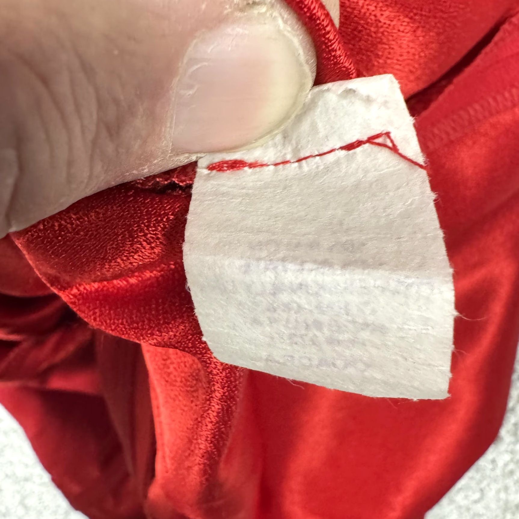 Vintage VINTAGE Quadra Dress L Women Short Sleeve Knee Length Red Solid Cocktail Party/Cocktail Size L / US 10 / IT 46 - 4 Thumbnail
