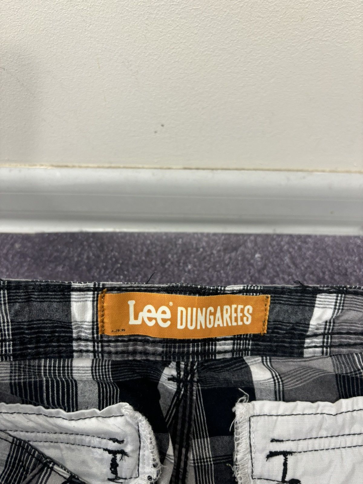 Lee Vintage Lee Dungarees Y2K American Utility Hype Cargo Shorts Size US 36 / EU 52 - 8 Thumbnail
