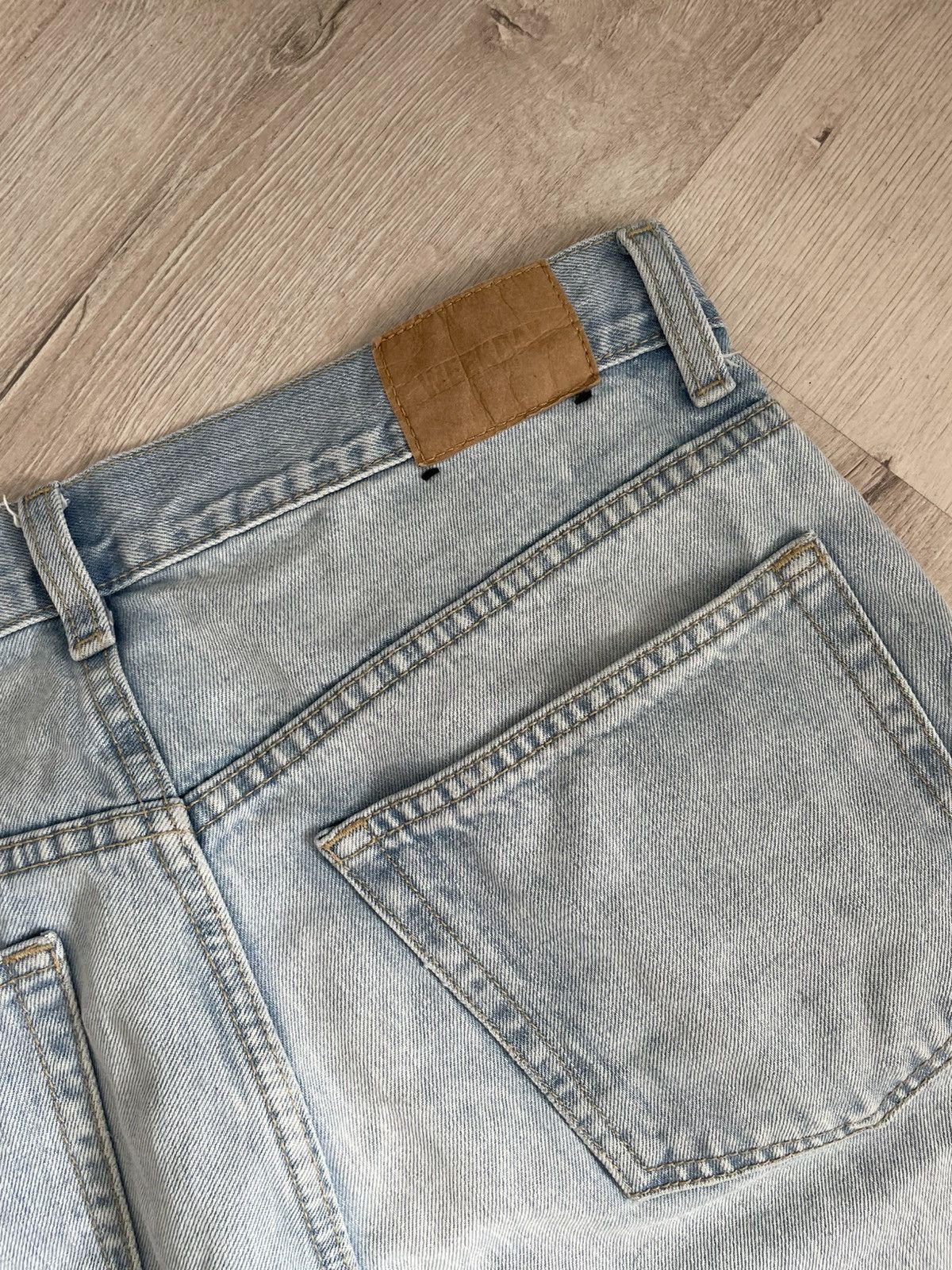 Designer × Weekday Pant Weekday Space Denim Astro Jeans Rela Straight 29x32 Y2k Size US 30 / EU 46 - 6 Thumbnail