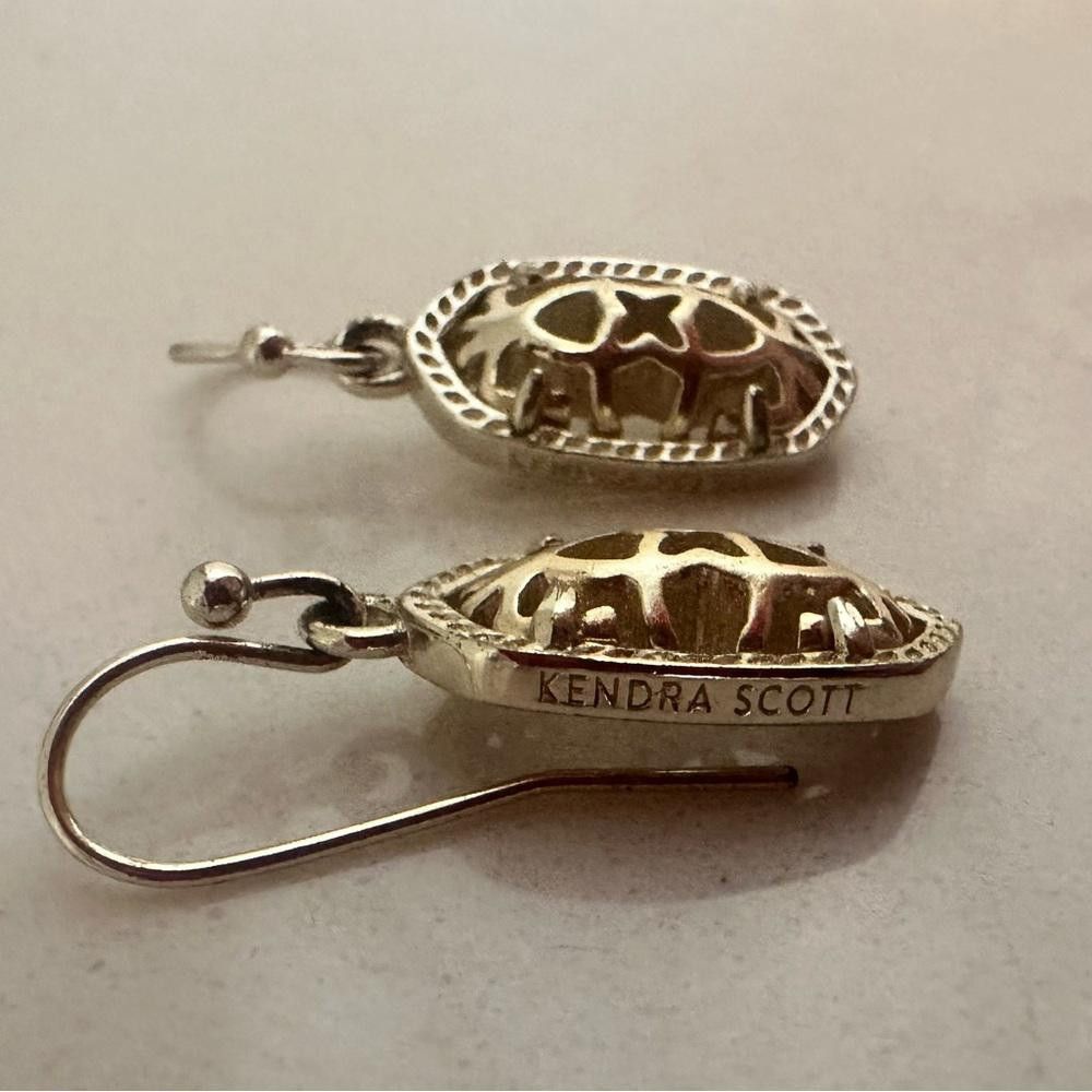 Kendra Scott Kendra Scott Lee Small Drop Earrings in Gold Filigree Size ONE SIZE - 4 Thumbnail