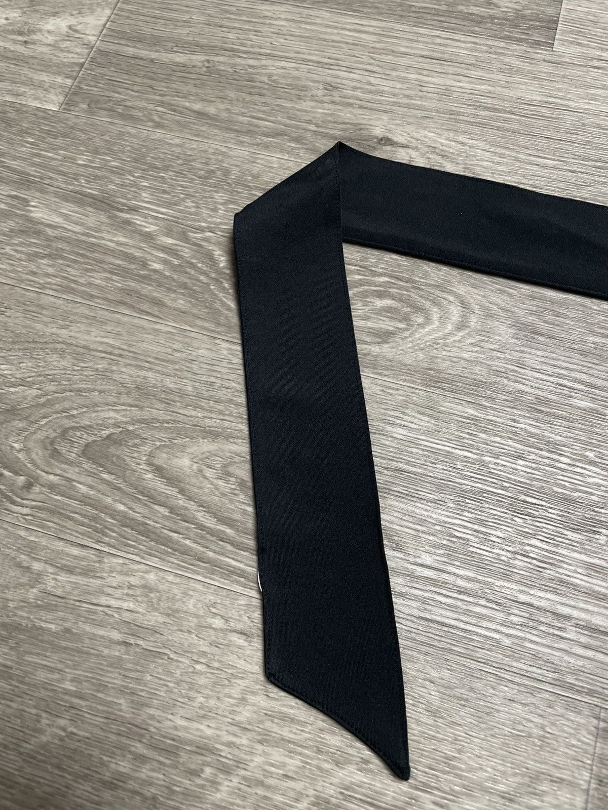 Nike Nike Dri Fit Black Fabric Head Tie With White Swoosh Logo Size ONE SIZE - 8 Thumbnail