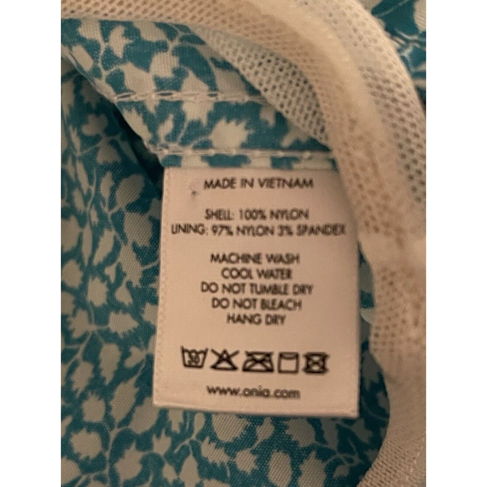 Onia Onia Men’s Swim Trunks Aqua Teal Zip Fly Size 38 New Size US 38 / EU 54 - 11 Thumbnail