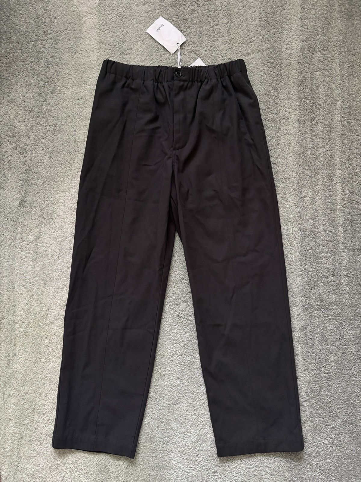 Ernie Paolo Ernie Paolo Nidom Gabardine Easy Pants Black Size US 30 / EU 46 - 6 Thumbnail
