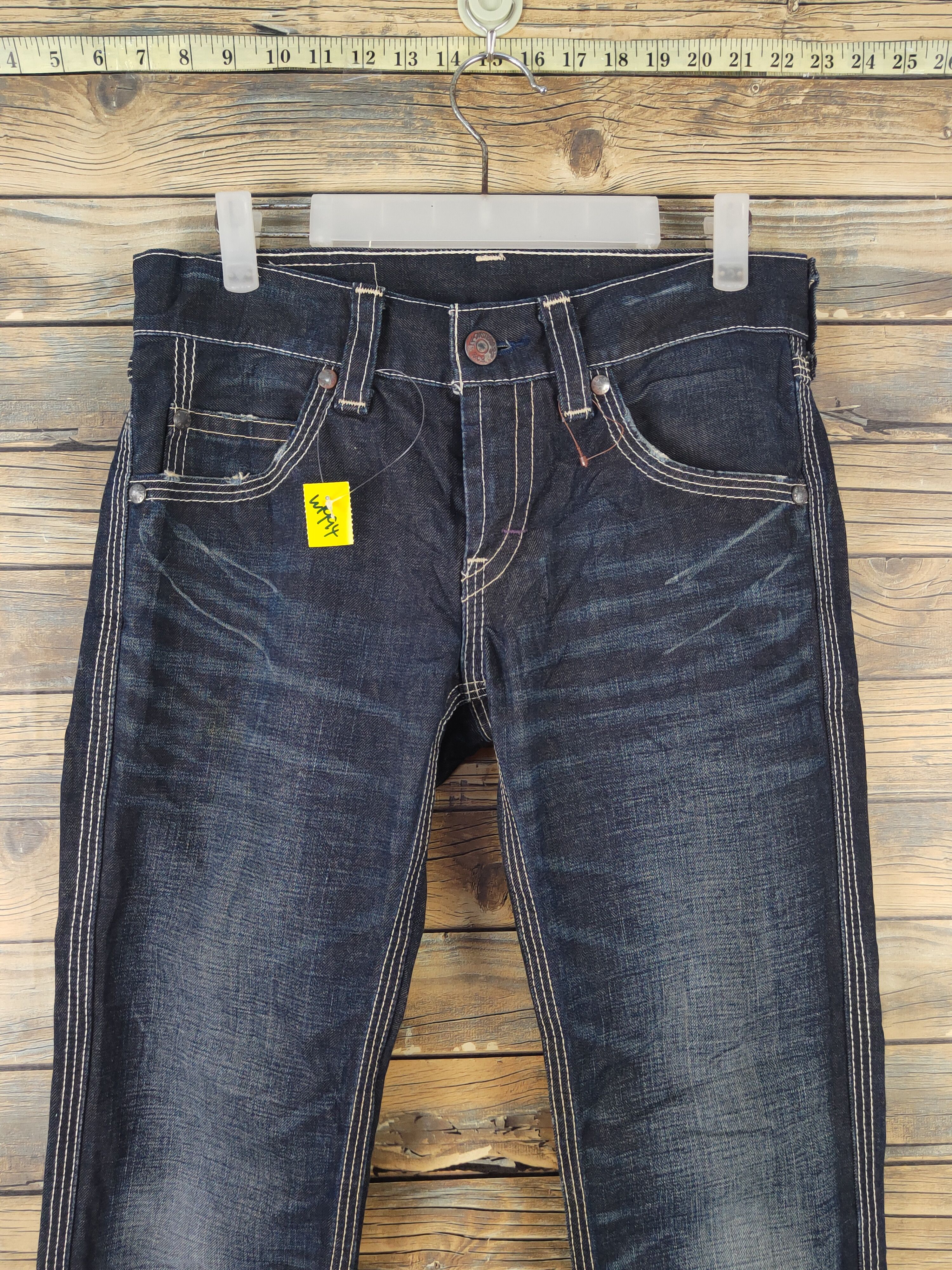 Levi's Levi's Black faded Distressed denim Jeans #W1994 Size US 29 - 2 Thumbnail