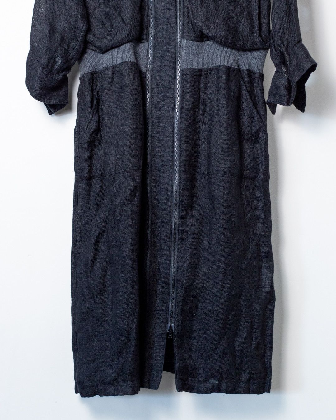 Yohji Yamamoto SS18 MAINLINE LINEN COAT Size US L / EU 52-54 / 3 - 10 Thumbnail