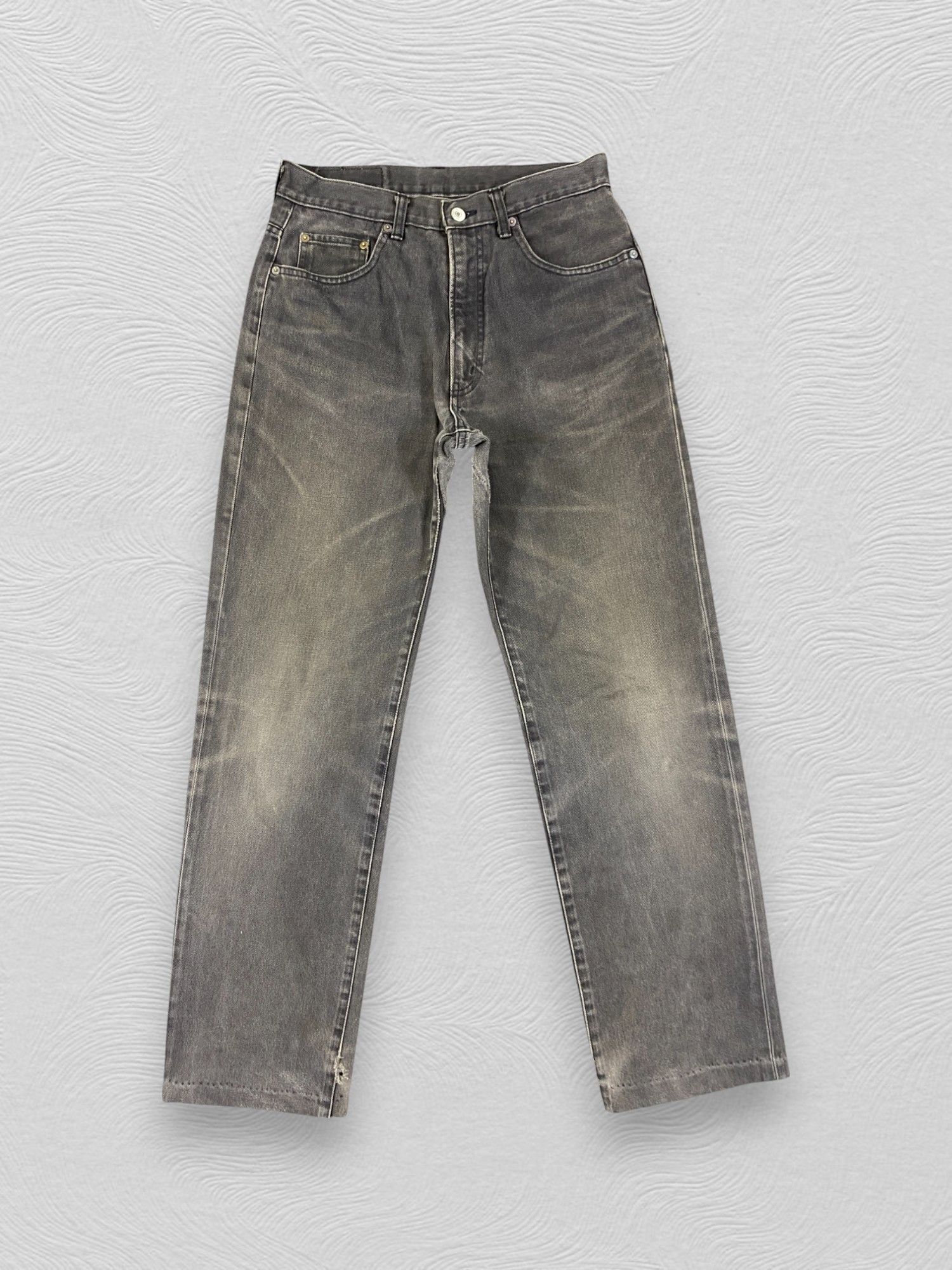 Japanese Brand Faded Black Vintage Beams 211 Jeans 30x30.5 - JN3280 Size US 30 / EU 46 - 1 Thumbnail