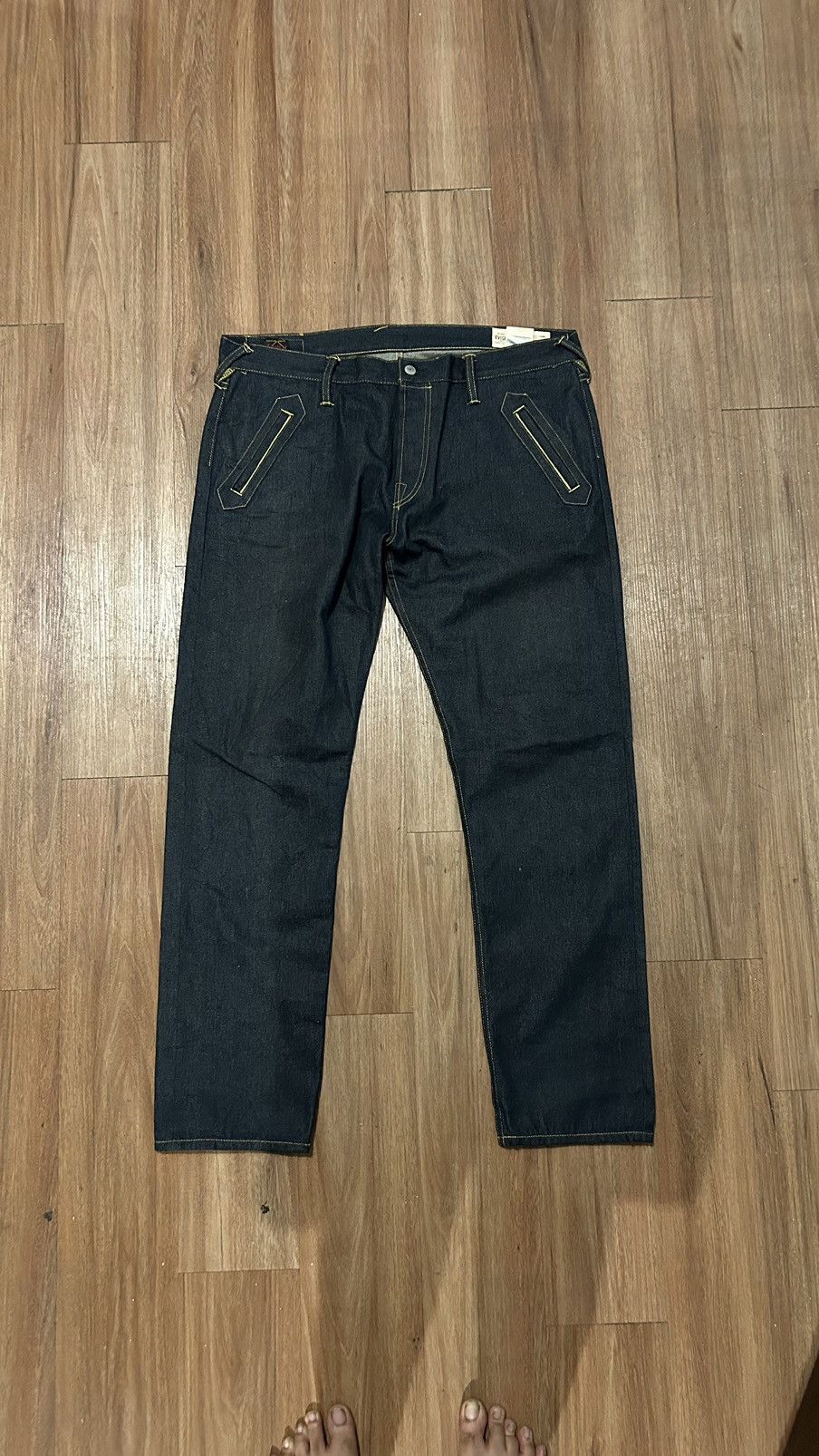 Evisu RARE❗️Evisu Horicho Mask Daicock Selvedge Denim Jeans Size US 38 / EU 54 - 4 Thumbnail