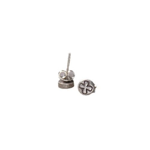 Jewelry Cross Dark Earrings One Pairs Chrome Jewelry Size ONE SIZE - 5 Thumbnail