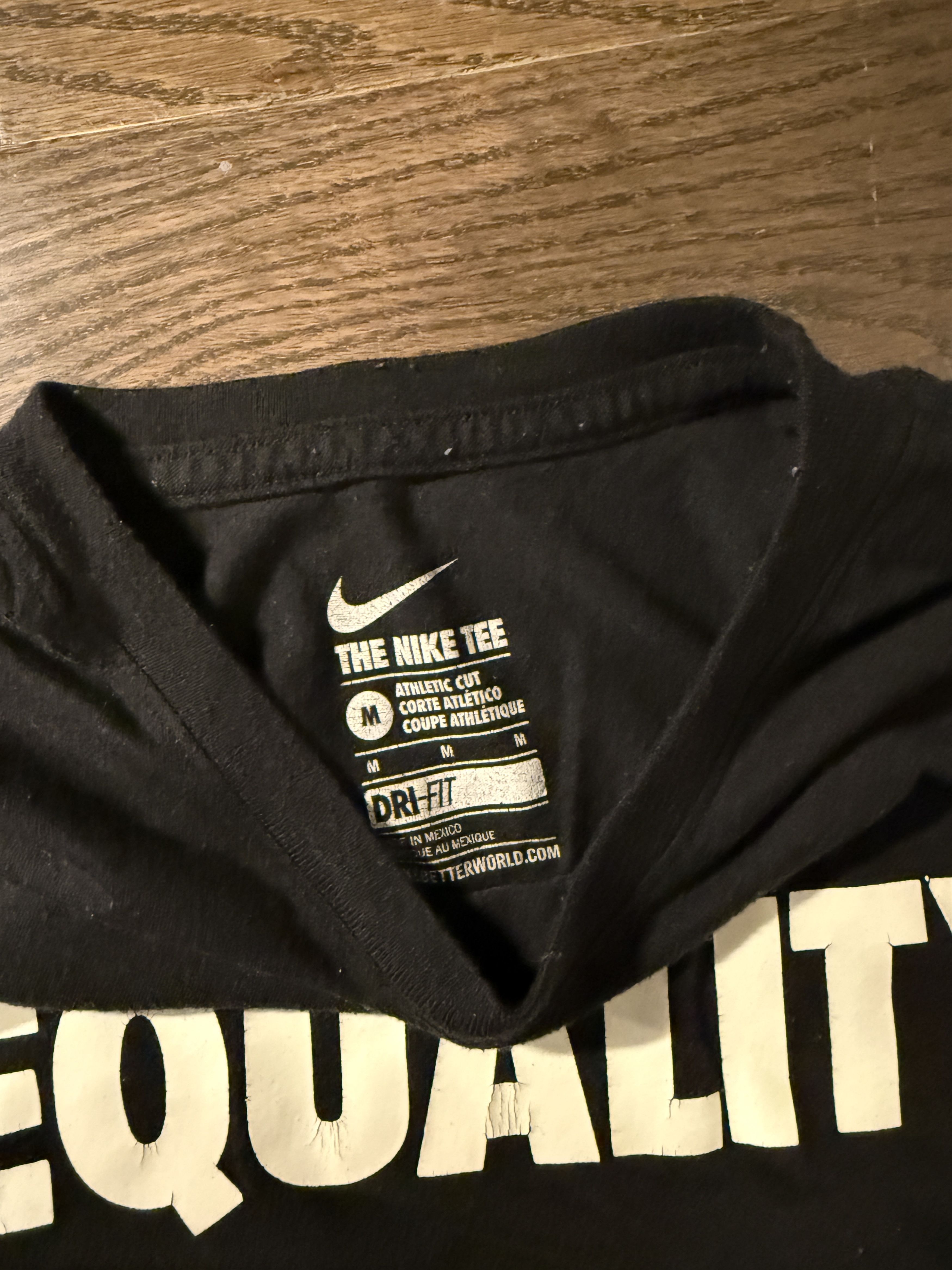 Nike Nike Equality Shirt - Dri-fit Size US M / EU 48-50 / 2 - 4 Thumbnail