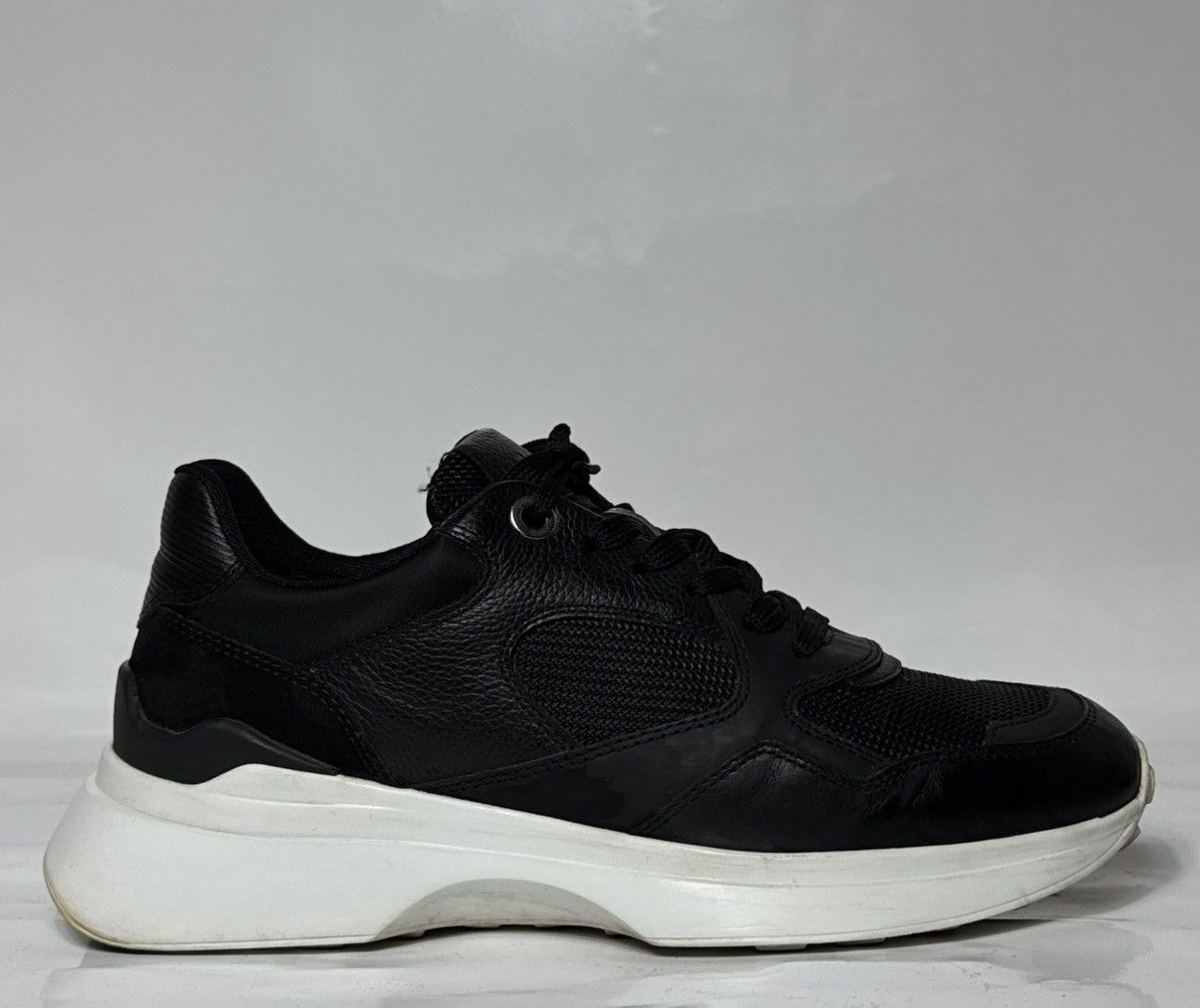 Baldinini Baldinini Black Leather Casual Shoes Sneakers Size 40 Size US 7 / EU 40 - 2 Thumbnail