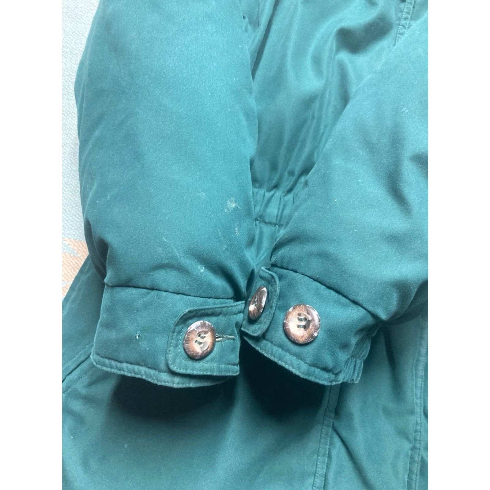 Eddie Bauer VINTAGE Eddie Bauer parka Jacket Women's Medium Goose Down Polar Premium Green Size M / US 6-8 / IT 42-44 - 2 Thumbnail