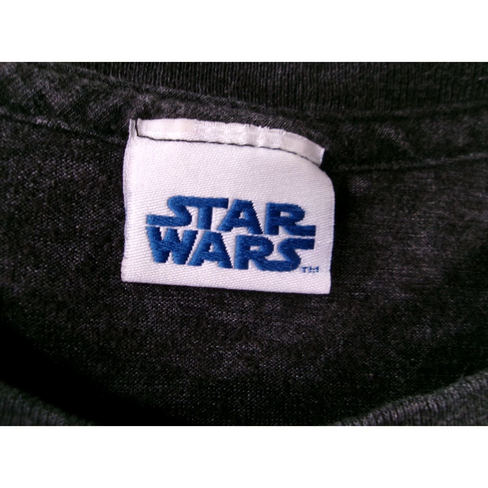Star Wars VINTAGE Star Wars Shirt Men Large Gray X-Wing Tie Fighter Graphic Tee 90s Movie Mens L Gray Graphic Print Shirt Size US L / EU 52-54 / 3 - 6 Thumbnail