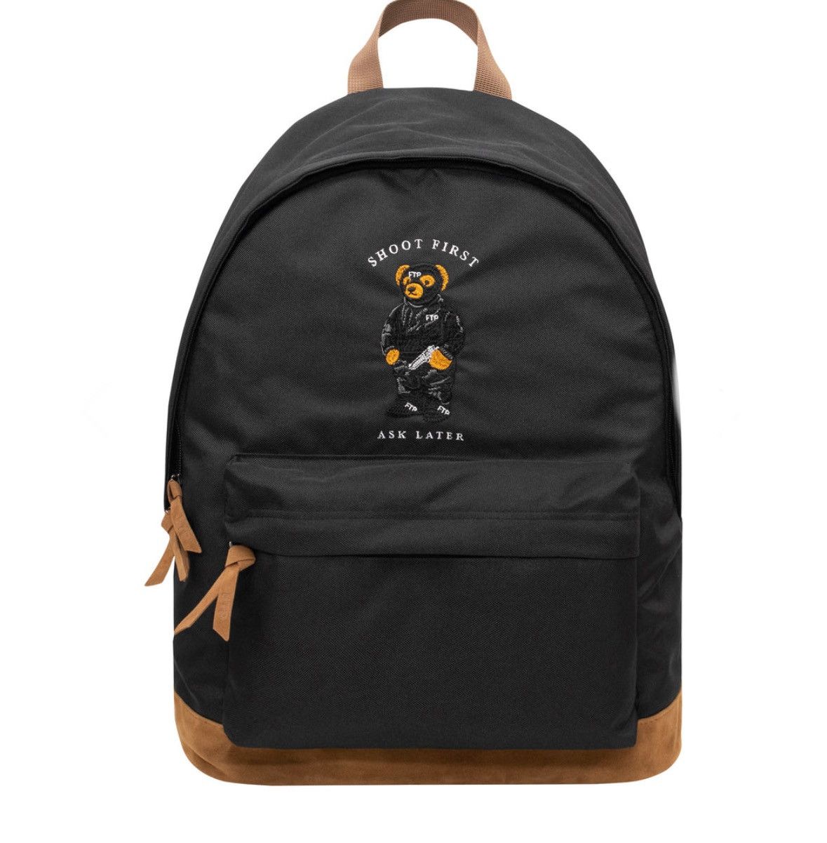 Fuck The Population FTP Bear Backpack Size ONE SIZE - 1 Thumbnail