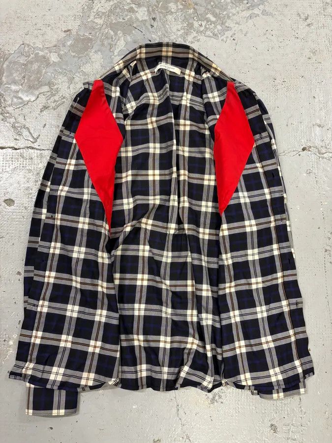 Givenchy SS2015 Givenchy Tartan Red Lines Shirt Size US M / EU 48-50 / 2 - 7 Thumbnail