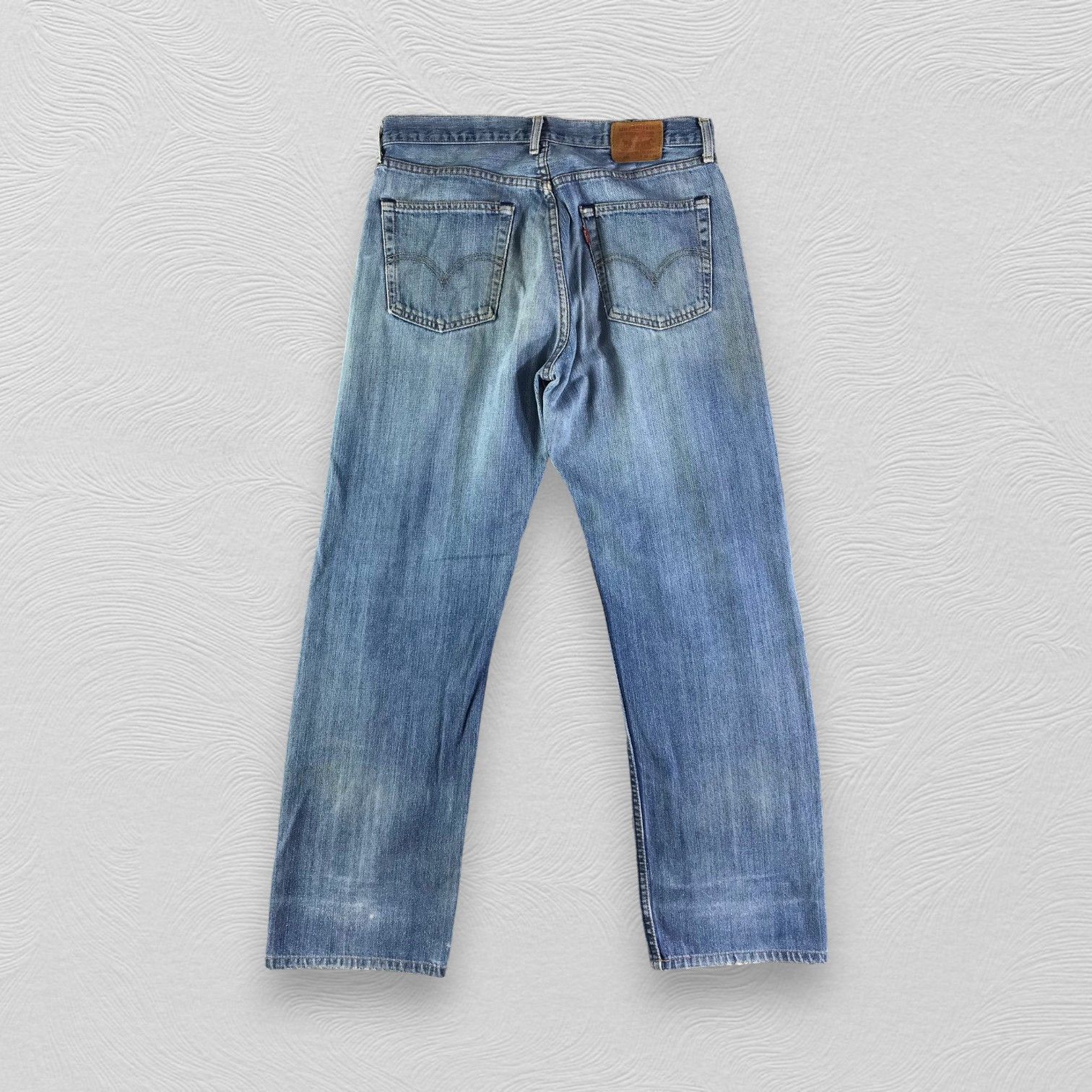 Levi's Vintage 90s Levis 503 Jeans Medium Wash Denim Size US 33 - 2 Thumbnail