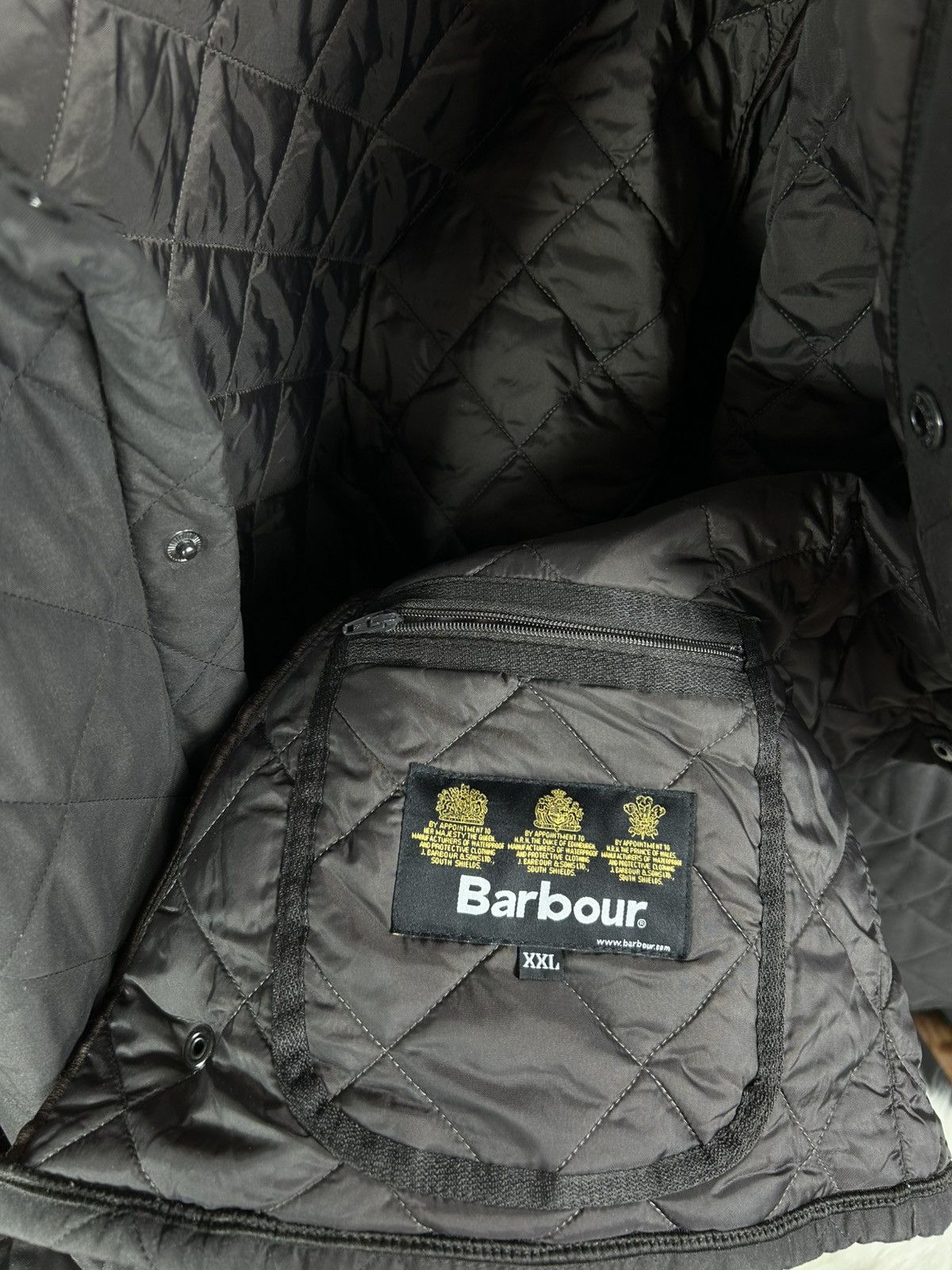Barbour Barbour Eskdale Quilted Brown Jacket Size XXL MQU0004 BR91 Size US XXL / EU 58 / 5 - 6 Thumbnail