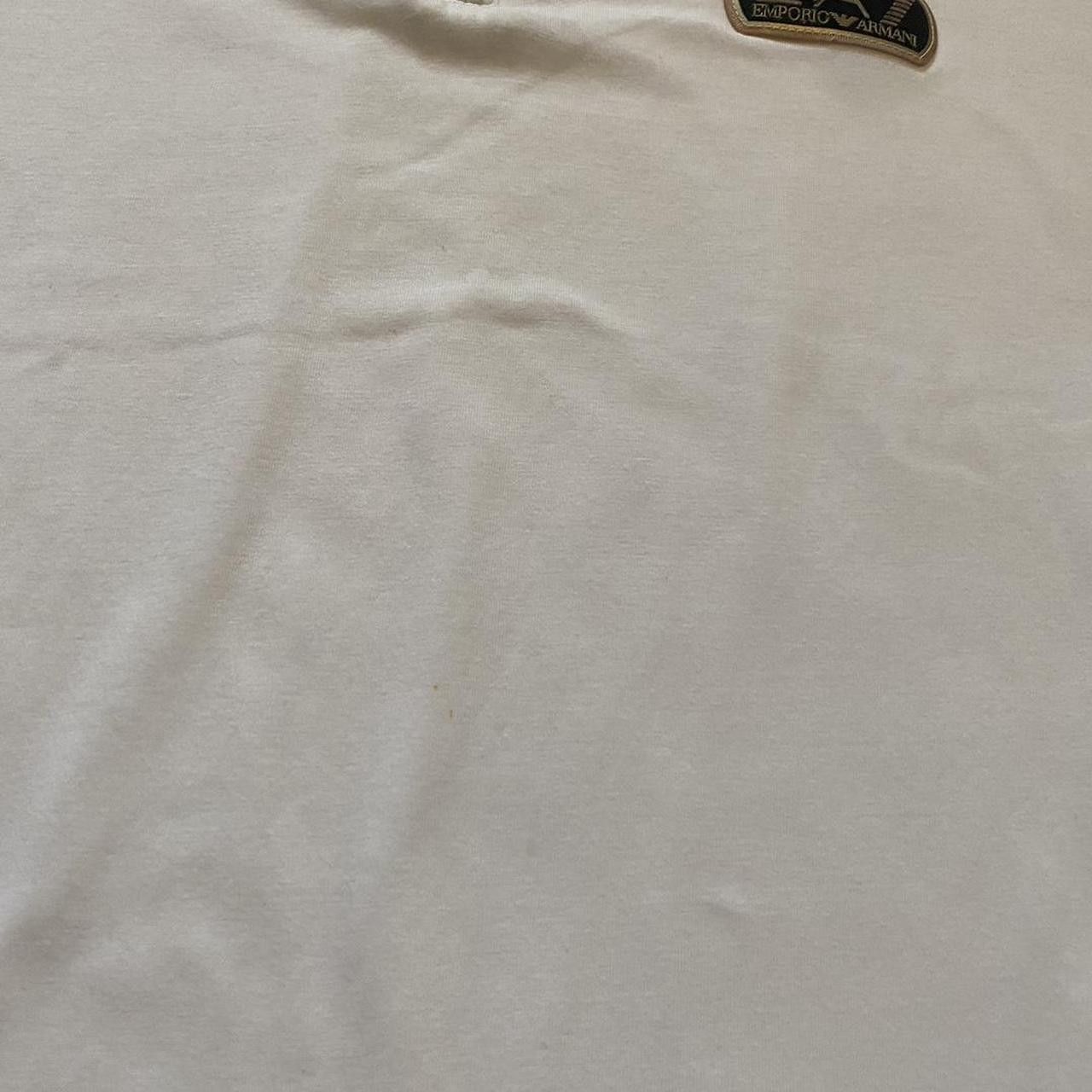 Emporio Armani White and black Armani Jeans polo shirt #poloshirt Size US M / EU 48-50 / 2 - 5 Thumbnail