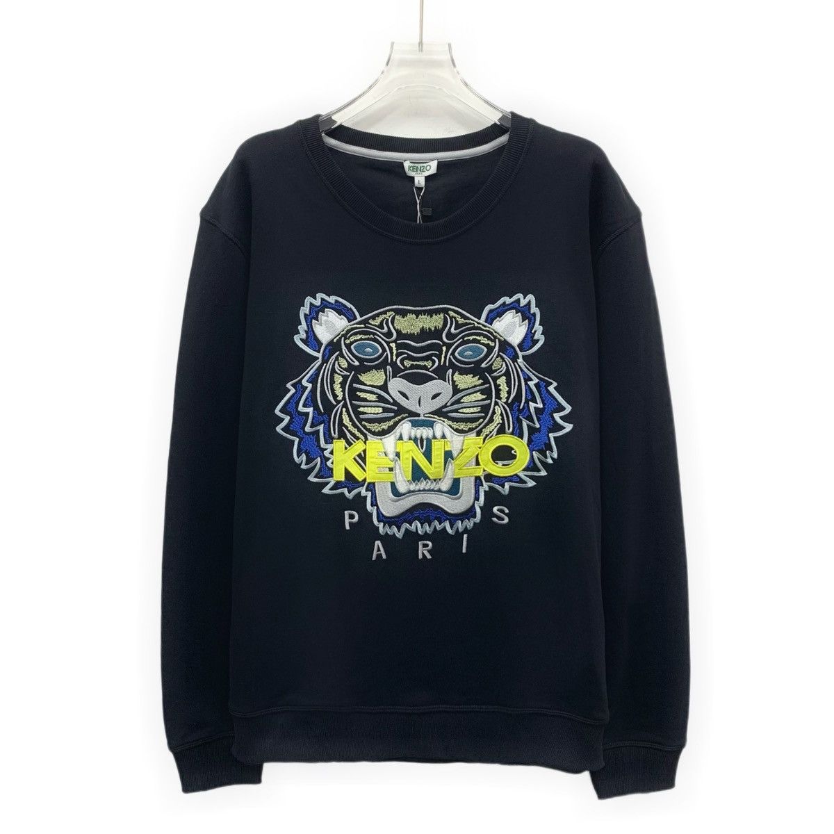 Kenzo Kenzo Tiger Head Embroidered Long Sleeve Sweatshirt K26WX Size US L / EU 52-54 / 3 - 1 Thumbnail