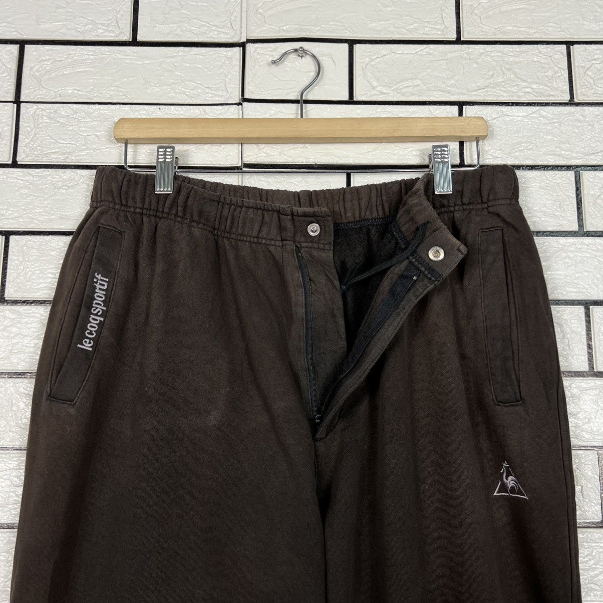 Le Coq Sportif LE COQ SPORTIF Embroidered Logo Sweatpants #4240-C193 Size US 31 - 9 Thumbnail