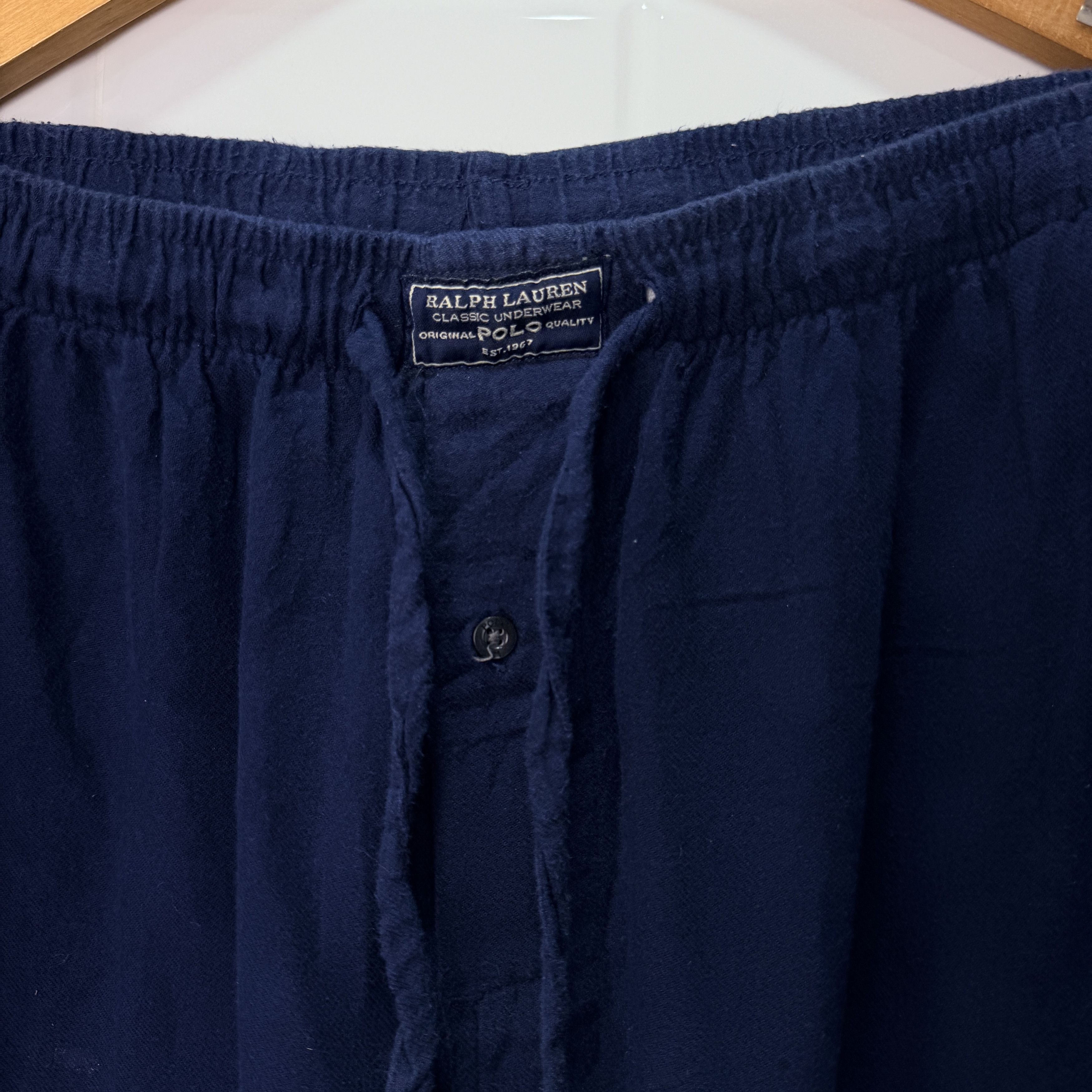 Polo Ralph Lauren Size L Polo Ralph Lauren PRL Sleepwear Pants Navy Blue Size US 32 / EU 48 - 3 Thumbnail