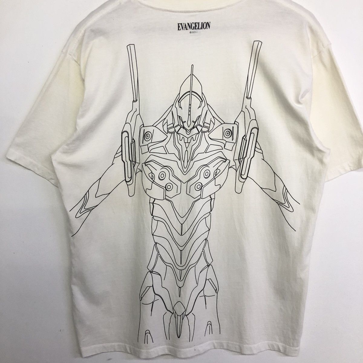 Anime Evangelion X Design Graniph Store Anime Mecha Backhitt Tee Size US L / EU 52-54 / 3 - 5 Thumbnail