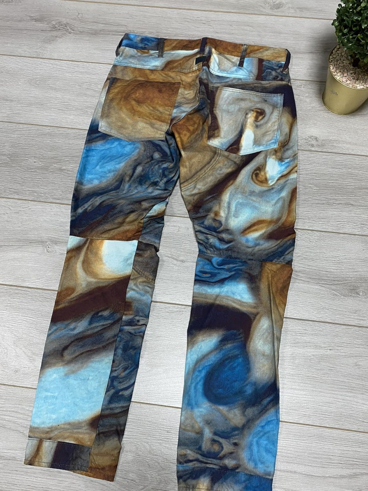 G-Star × Pharrell G-Star Pharrell Williams Jupiter Camouflage Print Biker Pant Size US 31 - 9 Thumbnail