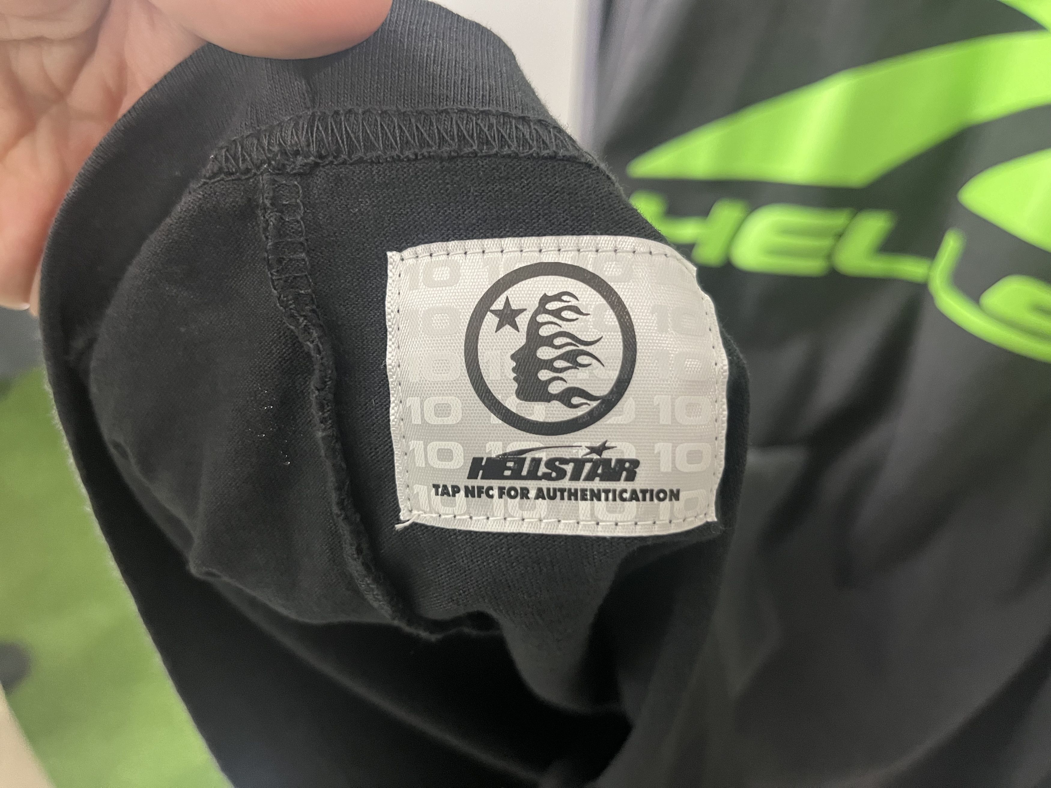 HELLSTAR Hellstar Sports Lime Green Gel Tee Size US S / EU 44-46 / 1 - 5 Thumbnail