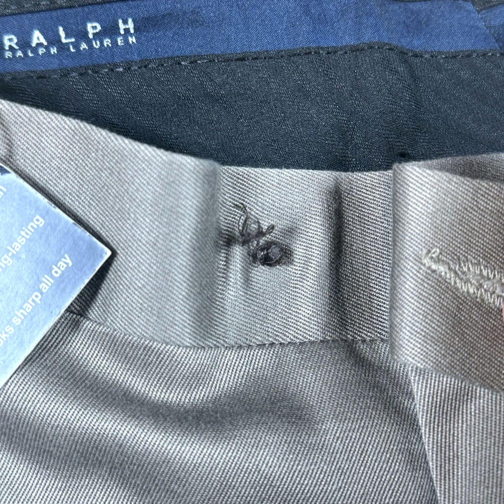 Ralph Lauren VINTAGE NWT Ralph Lauren Dress Pants Mens 34x34 Gray Straight Leg Pants Regular 34 Inseam Mens Grey Modern Style Size US 34 / EU 50 - 5 Thumbnail