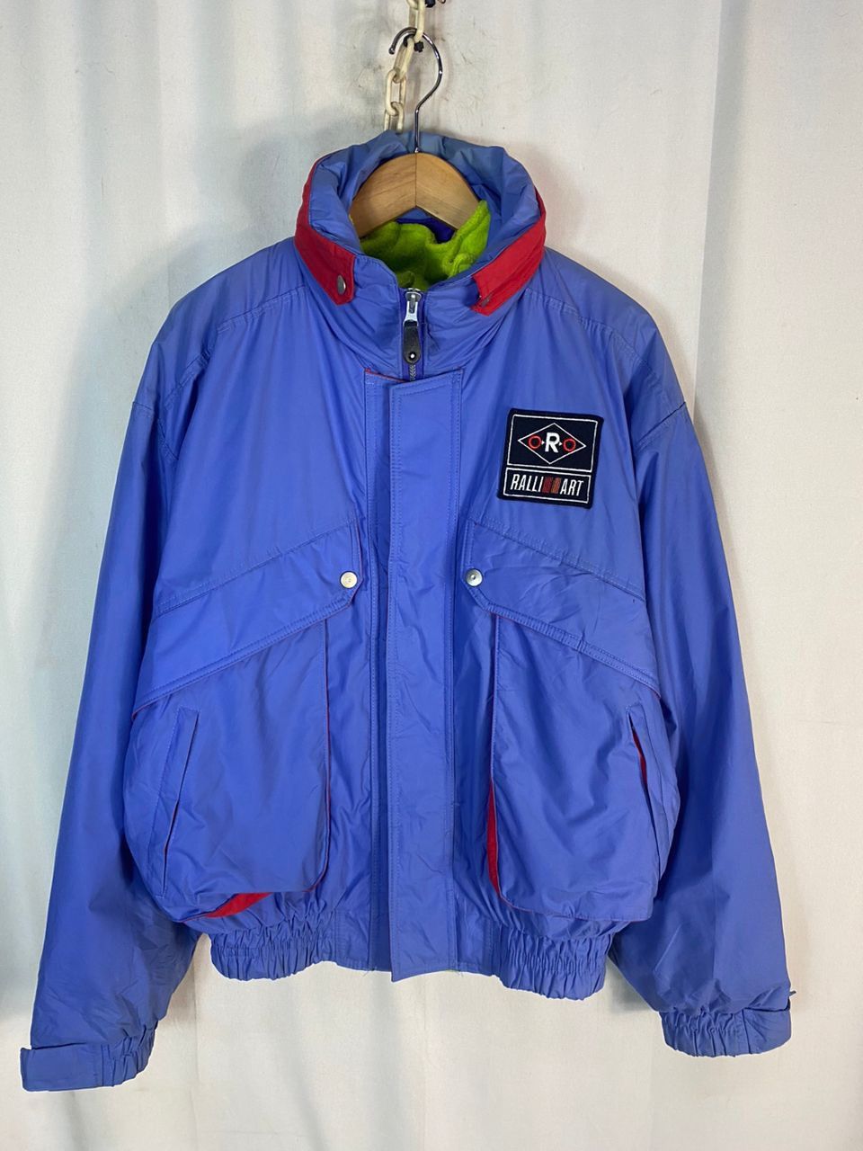 Ralli art zipper jacket hidden hoodie