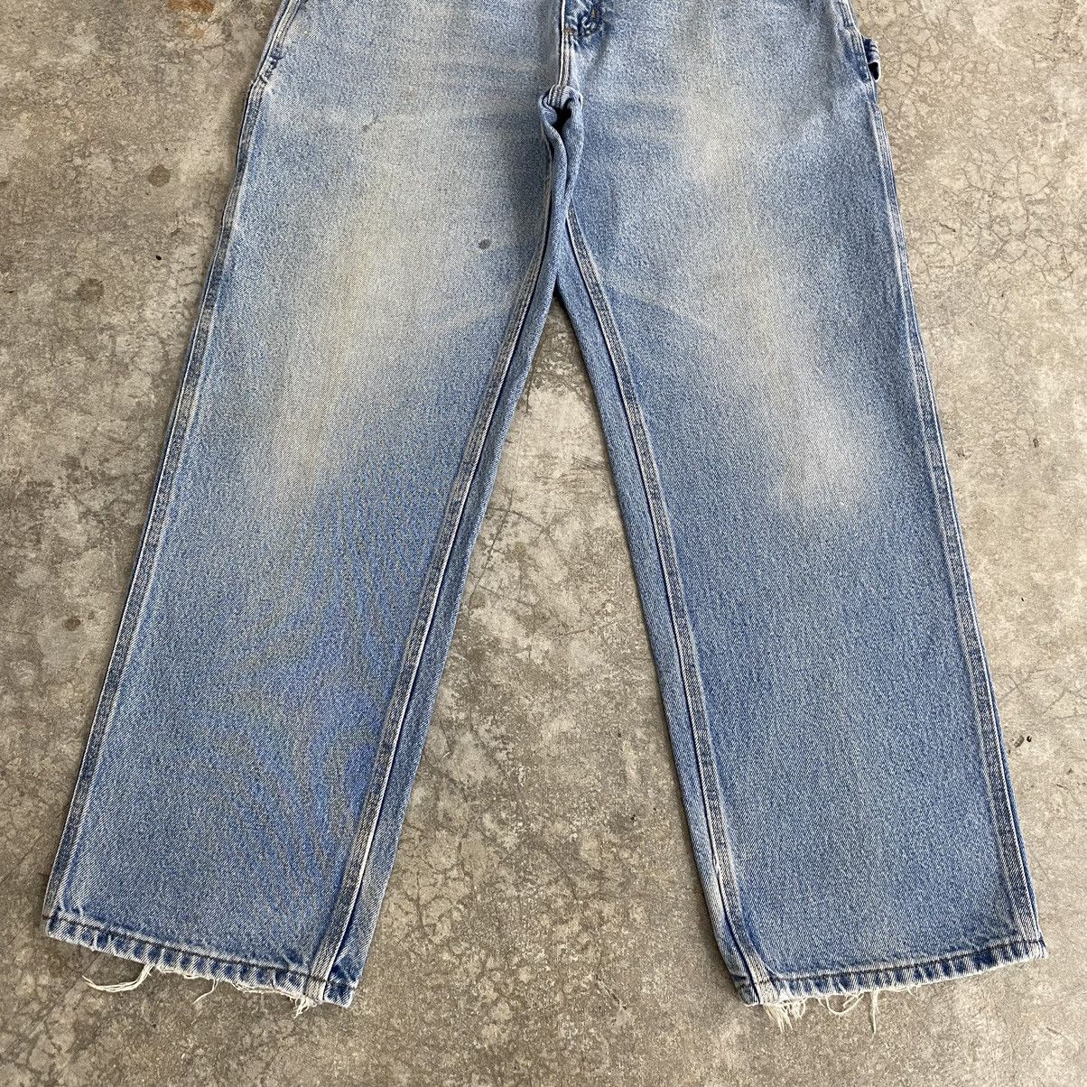 Carhartt Vintage Carhartt Faded Blue Carpenter Work Denim Jeans Size US 32 / EU 48 - 5 Thumbnail