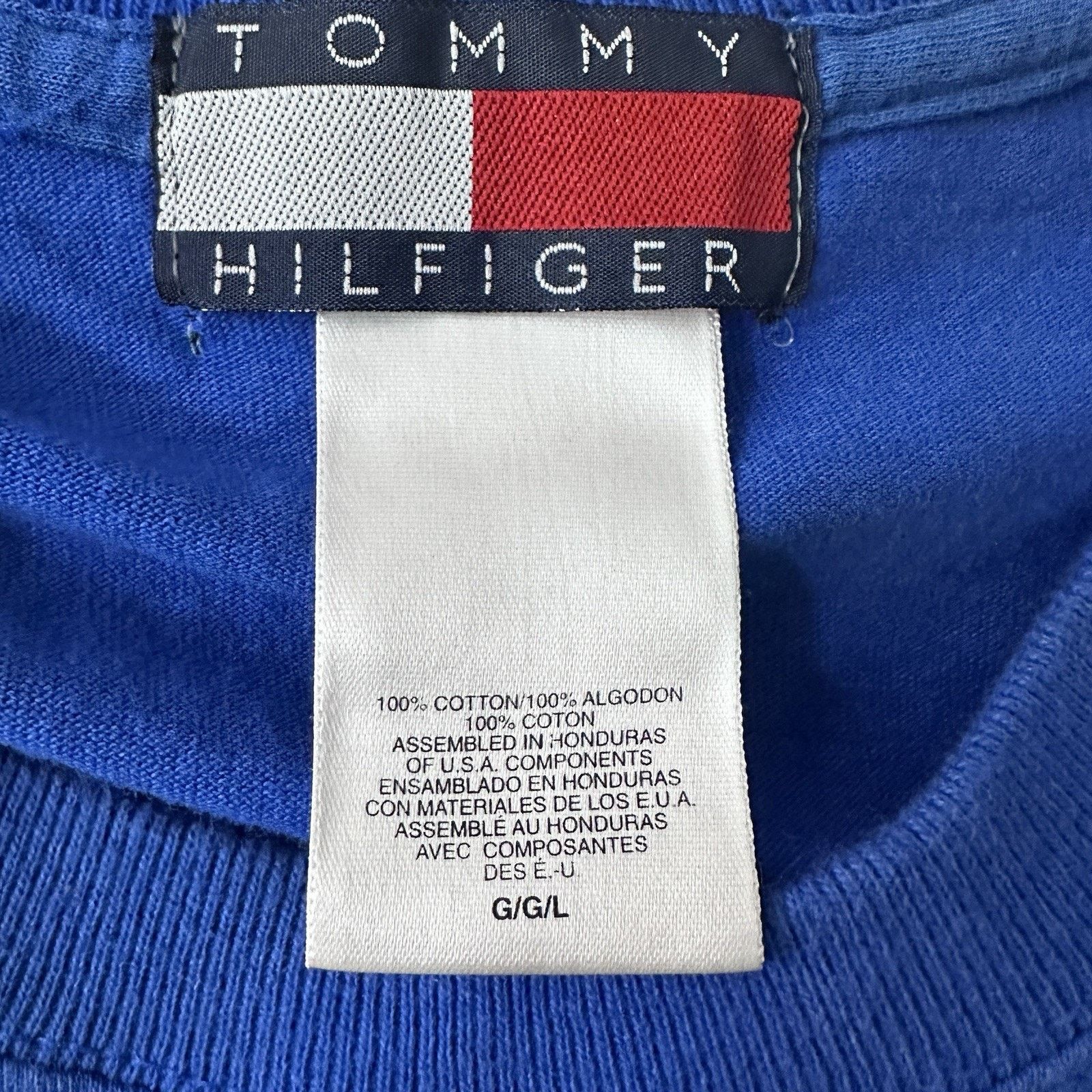 Tommy Hilfiger VTG Tommy Hilfiger Alpine Edition T-Shirt Mens L Blue 2000 Size US L / EU 52-54 / 3 - 6 Thumbnail