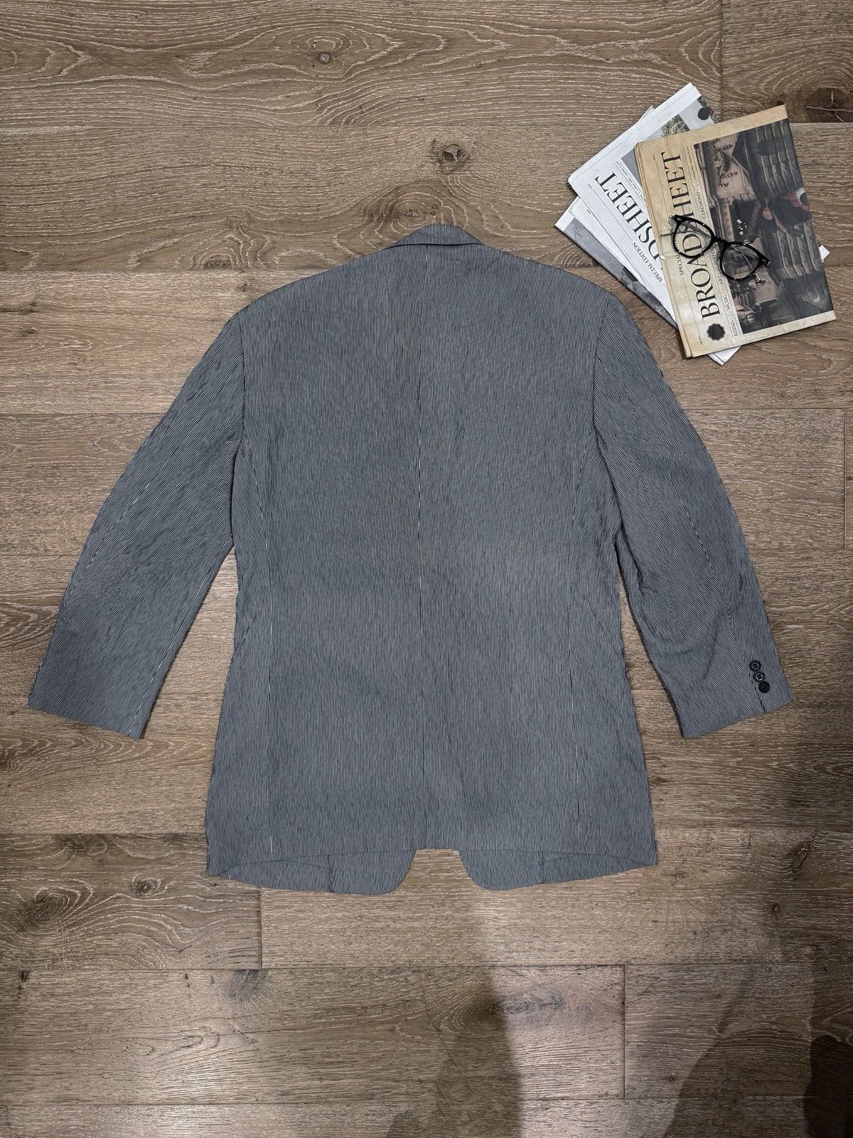Lanvin Final price. Vintage Lanvin micro pinstripe blazer Size 50R - 5 Thumbnail