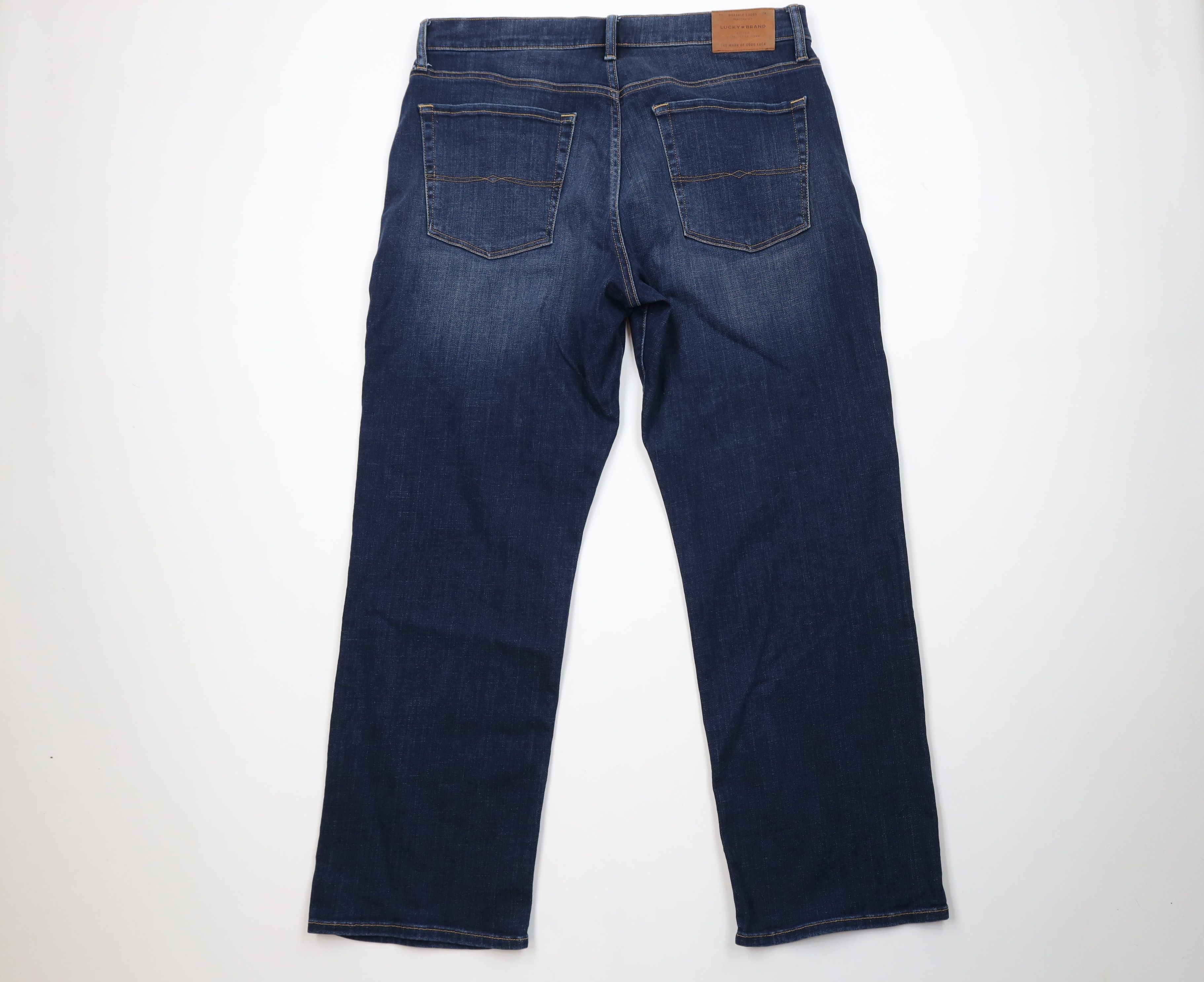 Lucky Brand Vintage Y2K Lucky Brand 181 Relaxed Straight Wide Leg Jeans Size US 36 / EU 52 - 8 Thumbnail