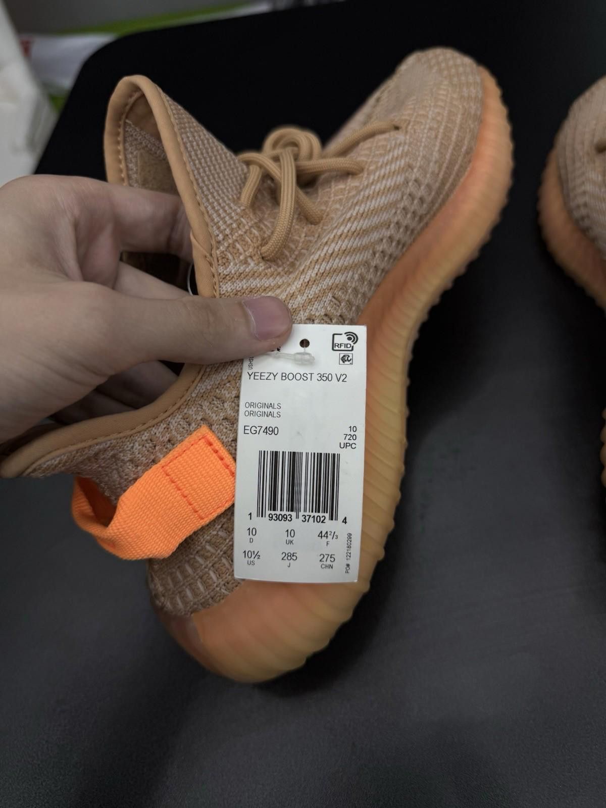Adidas Adidas Yeezy Boost 350 V2 Clay Size 10.5 EG7490 (NO BOX) NEW Size US 10.5 / EU 43-44 - 9 Thumbnail