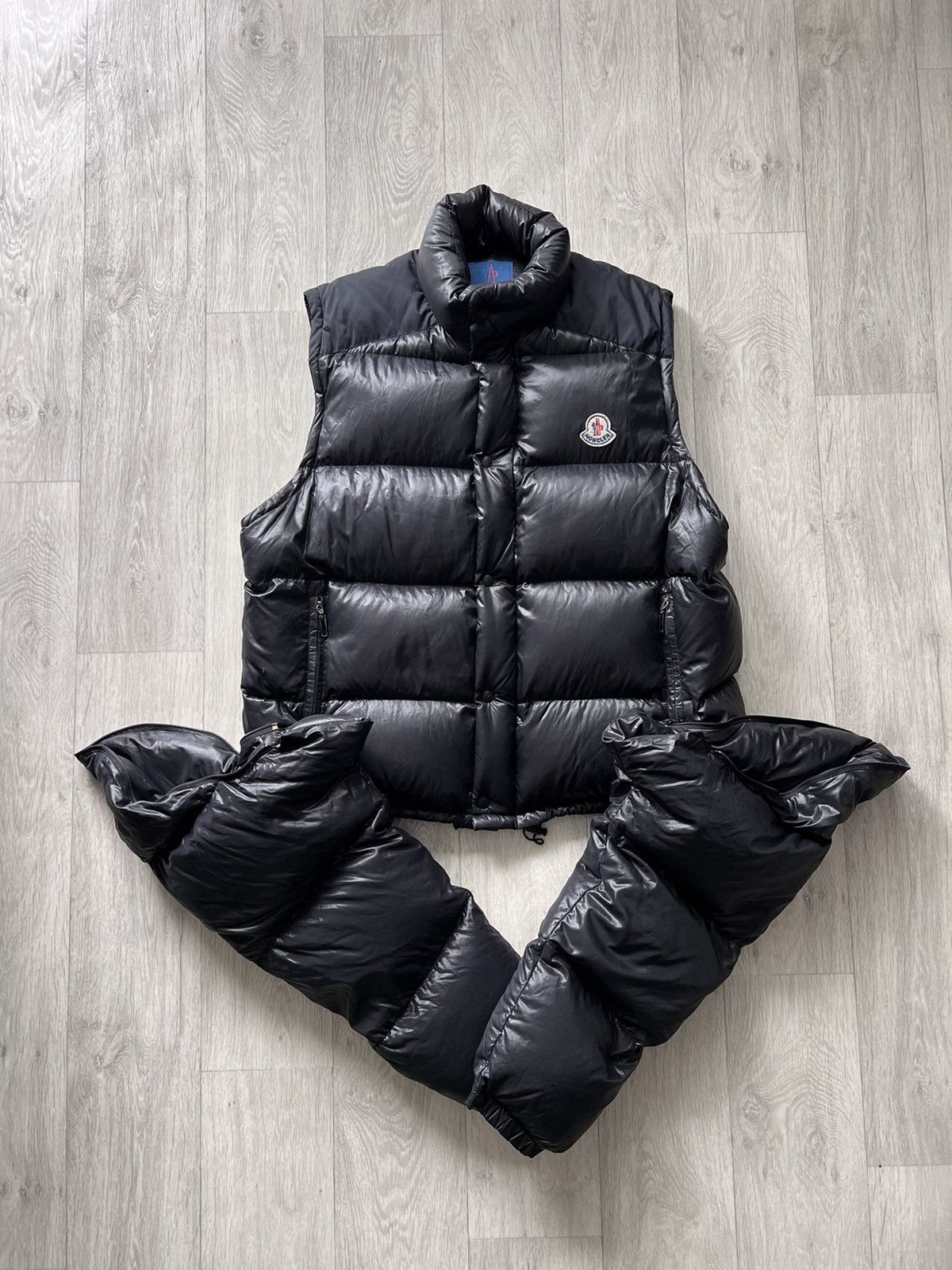 Moncler Moncler Grenoble 90s Puffer Jacket Down Vest vintage Size US XXL / EU 58 / 5 - 2 Thumbnail