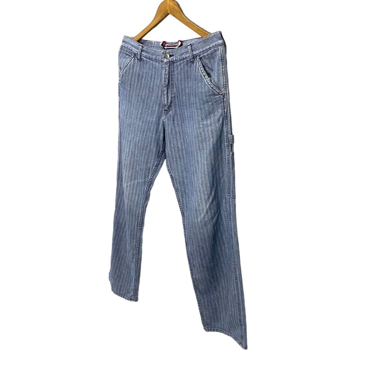 Tommy Hilfiger × Vintage Tommy Hilfiger Hikori carperter style denim pant Size US 33 - 13 Thumbnail